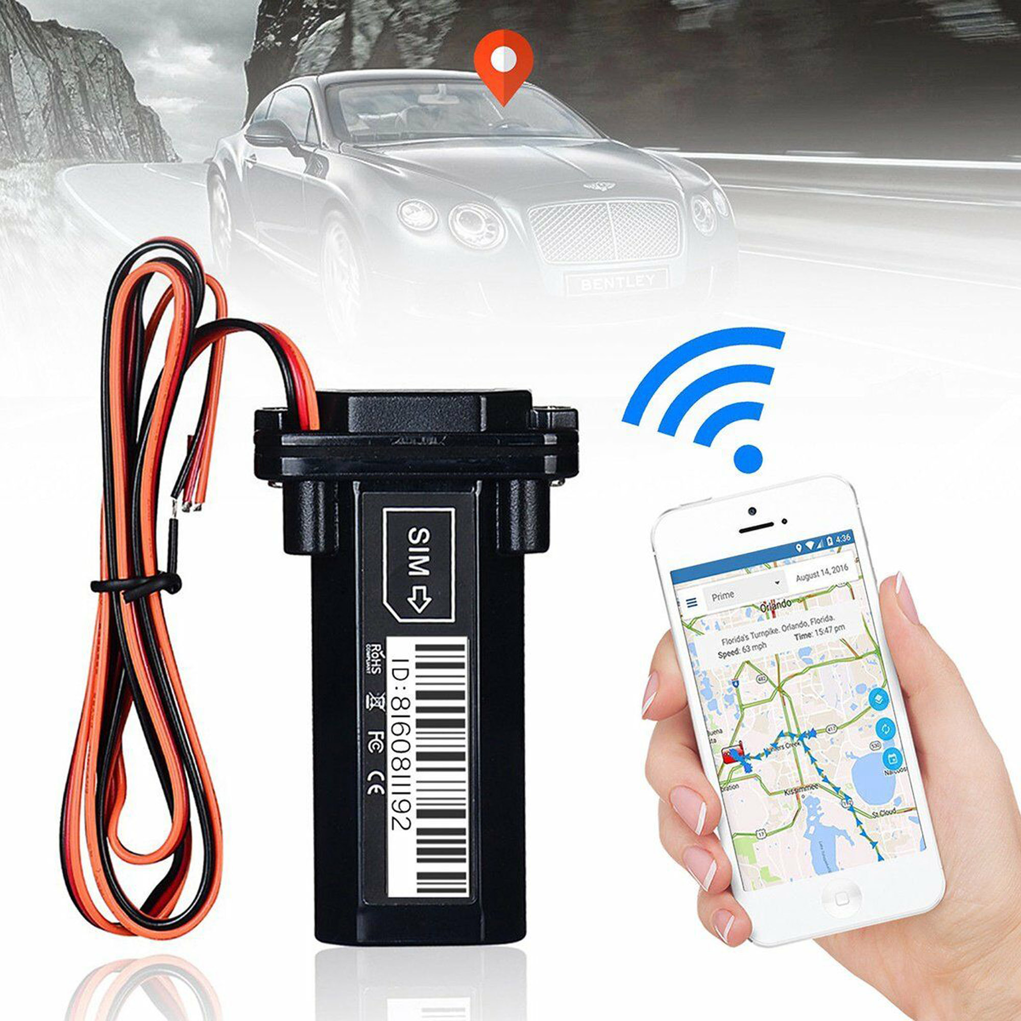 Gps трекеры для авто,мототехники.